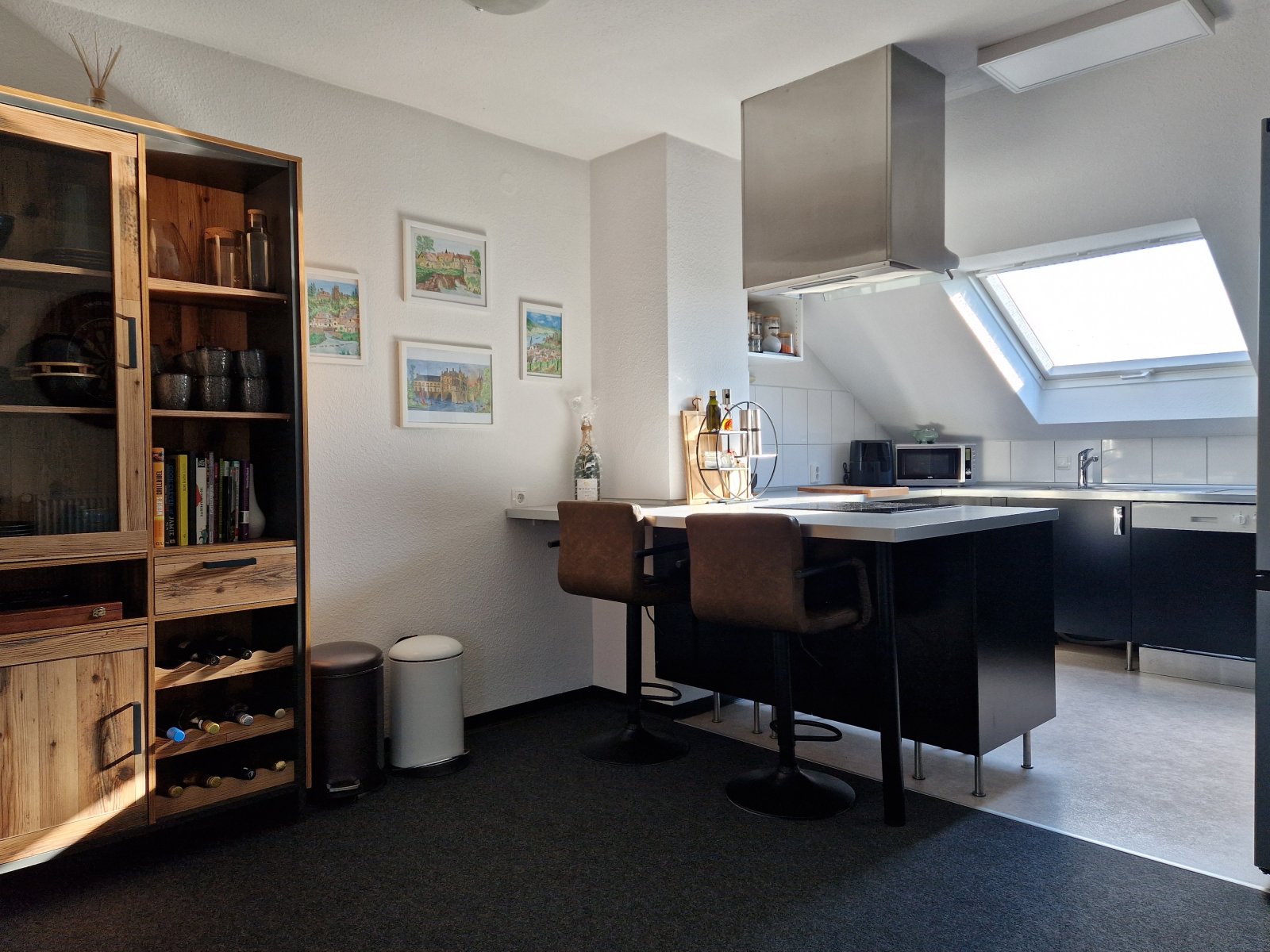 Tolle Dachwohnung mit Sicht zum Golfplatz
