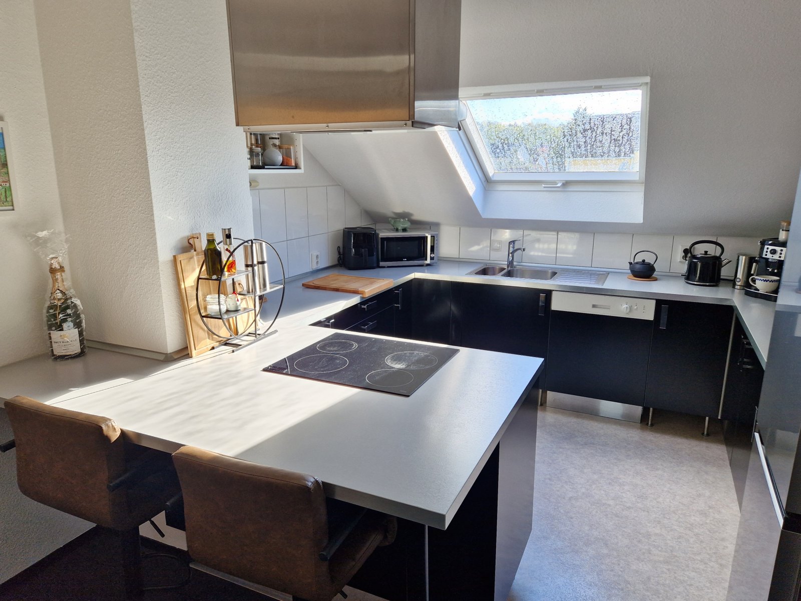 Tolle Dachwohnung mit Sicht zum Golfplatz